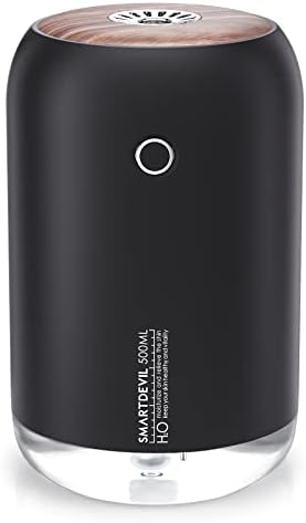 SmartDevil Portable Mini Humidifier, 500ml Desk Plant Humidifier,...
