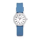 Speidel Scrub Petite Watch Made for Doctors, Nurses, EMT, Surgeons and Students w/Red Second Hand in