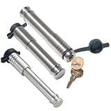 61661 | 3 Pack Mixed, Keyed Alike, Hitch Locks for B&W 2' & 2.5' Continuum Hitch - Includes Lock for 2.5' Receiver
