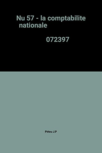 La Comptabilité nationale
