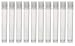 Storage Vials - 5ml - Polypropylene Plastic - Screw Top - Pack of 10