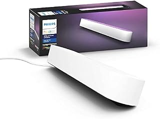 Philips Hue Play White and Colour Ambiance Smart Light Bar Single Pack Base Unit, Entertainment Lighting for TV and Gaming (Works with Alexa, Google Assistant and Apple HomeKit), White