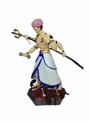 Image of Ryomen Sukuna Resin Figure - 20cm Jujutsu Kaisen Collectible Statue | King of Curses Anime Model for Display & Gifts