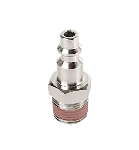 ARES 70055-5-inch High Volume Blow Gun with Noise Reduction Nozzle - Lightweight Aluminum Body Meets OSHA Standards (Pack of 5)