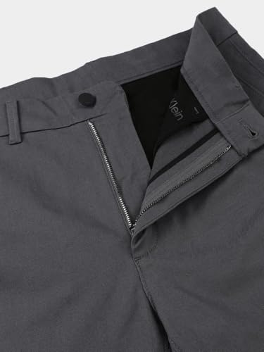 Image of Calvin Klein Jeans Slim Fit Solid Mid Rise Trouser