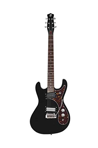 Danelectro Guitarra '64XT ~ Negro brillante Cover