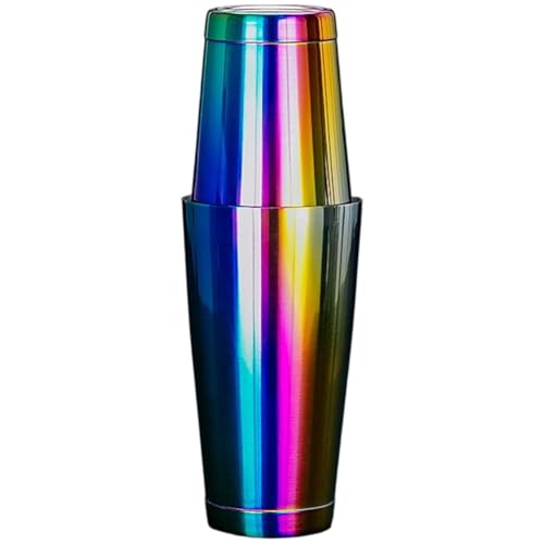 Coctelera Boston de acero inoxidable con acabado profesional para barras 2