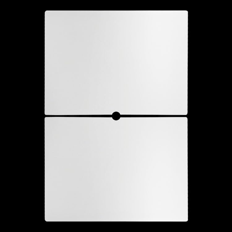 White Acrylic Cover Tops for Sensory Play. Compatible with IKEA Flisat Table, Light Table. 13.5''x17.5''x1/4'', Pack of 2