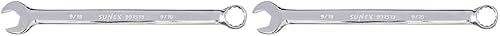 Sunex 991518A - Llave de ranura en V pulida completa de 916 pulgadas CRV (paquete de 2) disponible en Yaxa Peru