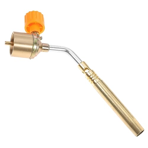 STOBAZA Welding Torch Flame Lighter Flame Thrower Torch Lighter for Crafts Torch Mini Small Lighter Mini Welder Heating Tool Gas Welding Torch Propane Torches Mini Lighter Copper