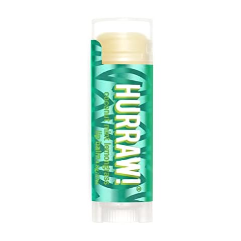 Hurraw! Pitta Coconut Mint Lemongrass Lip Balm Cover