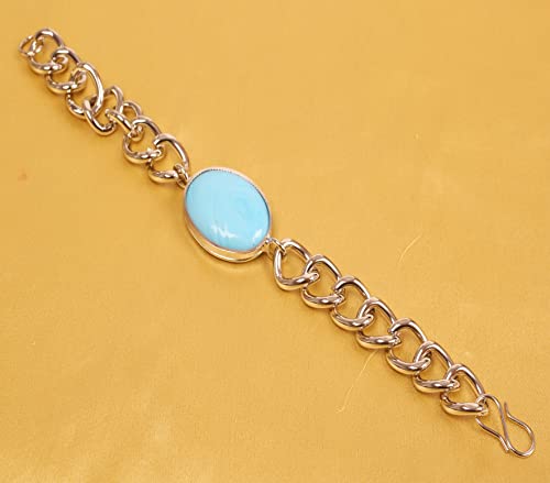Image of Touchstone Indian bracelets for women mixed metal cuff crystal rhinestones bracelet handcrafted wrist enhancer free size designer in gold or oxidized white tone