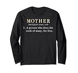 Photo Gallery trendy mom apparel mom definition text maglia a manica Photo Gallery trendy mom apparel mom definition text maglia a manica