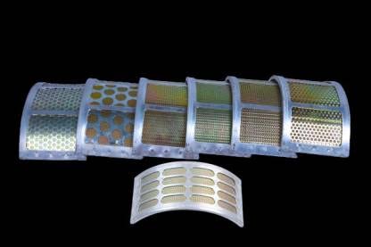 TREDWERE FlourMill Jali 0 To 6 Number (Stainless steel & Aluminium) Atta Chakki Jali Only Use 1 HP Domestic Flour Mill