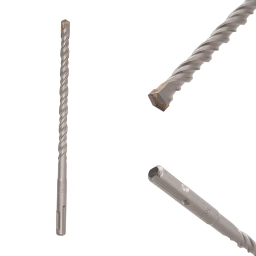 Image of TAPARIA 10 mm Flat Tip SDS Plus Hammer Drill Bit for Concrete Drilling (HDF 10210, 10x150x210 mm)-Spiral Flute Type-Home, DIY, Professional Brick, Wall, Masonary-Drilling