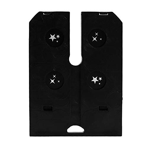 Preisvergleich Produktbild Musterkarte für den Außenbereich LED-Rasenlampe Umschaltbare Karte Ersatzkarte Musterwechselkarte Party-Dekokarte Nur-schwarzer Stern