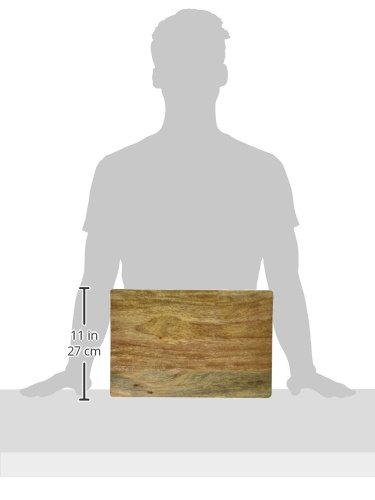 Tabla de Cortar Rectangular de Madera 15x10 in miniatura 3