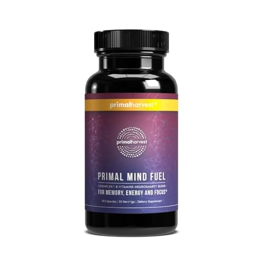 Primal Harvest Brain Supplement: Mind Fuel for Focus & Memory