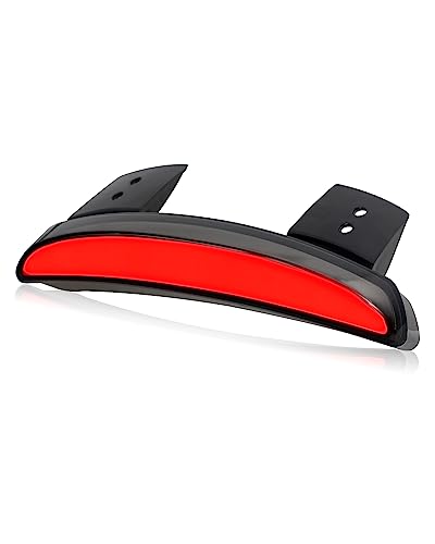 QUASCO Motorcycle Chopped Rear Fender Edge LED Diffused Brake Tail Light Turn Signals Taillight Compatible with Harley Sportster Iron 883 XL1200C XL1200L XL1200N XL1200R XL1200V XL1200X