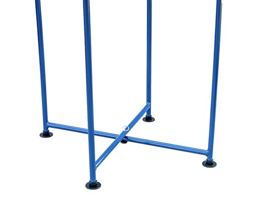 Image of Portable Trash Can for Camping, Collapsible Trash Bin for RV, Garbage Can for Home, Waste Bin for Outdoor /Indoor (Blue)