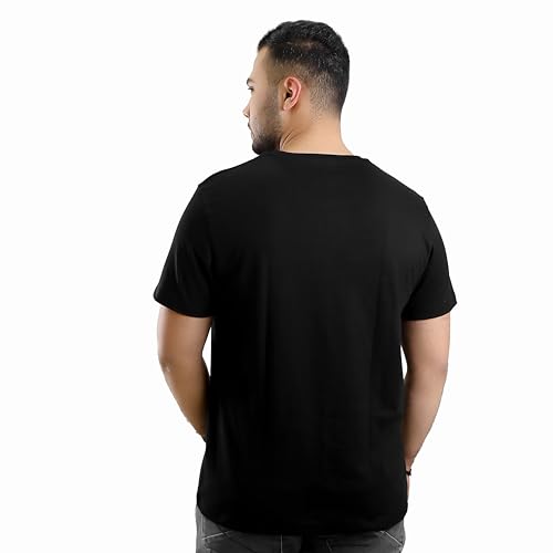 Image of Adventure Printed Round Neck Cotton Men T-Shirt