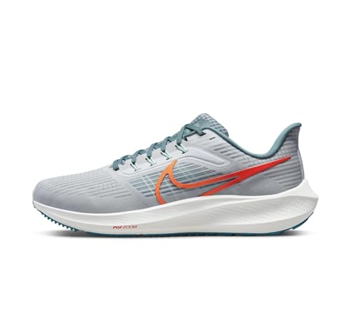 Nike Air Zoom Pegasus 39 - Zapatillas para Hombre, Pure Platinum Total Orange, 43 EU