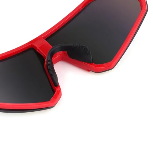 Image of Zynic Men's Stylish Sports Sunglasses For Unisex | UV400 Protection Classic Wrap Around Googles |Sports Shades for Driving,Cyclining Outdoor & Travel | Googles for man's