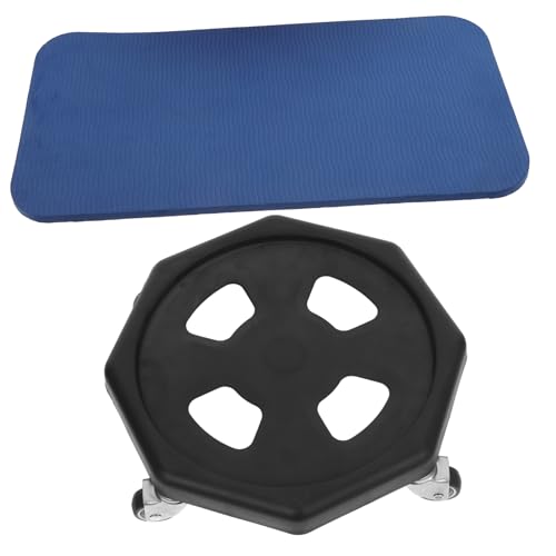 Tablero deslizante con almohadilla de rodilla para entrenar en casa sin dolor