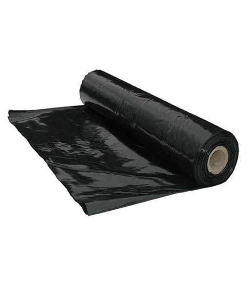 Bonerva Plástico Invernadero en Rollo | Plástico Negro | Plástico agricola | Plástico protección de Plantas | Plastico Protector de Muebles (700 galgas - Rollo 14 x 39 m (546 m2))