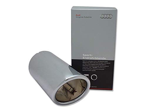 Embout de Sortie d'Échappement Sport Audi 8P0071771 accessoire canule chromée voiture essence diesel