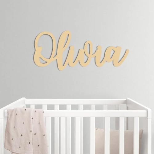 Panneau de porte en bois personnalisable, le cadeau de naissance idéal