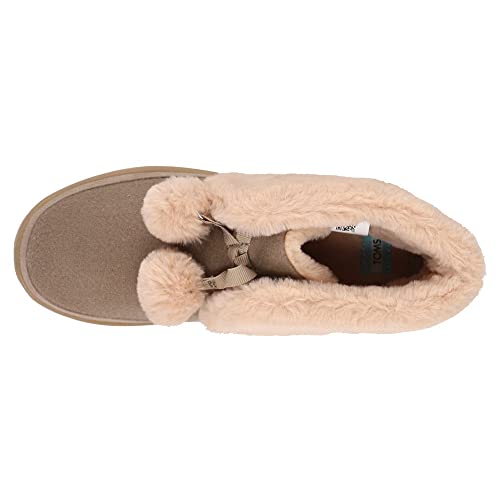 TOMS Women's Celeste Slipper, Taupe Grey Two-Tone, 94