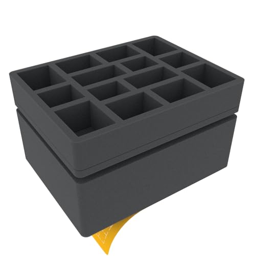 Mousse Feldherr pour Mallette Citadel : Protection de 28 Figurines et Chars