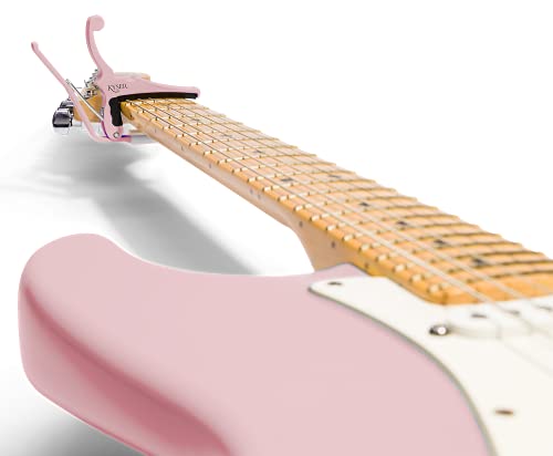 Kyser Fender Classic Capo Shell Pink capodastre de guitare - Les Beatles, Paul McCartney, John Lennon, RIngo Starr, George Harrison Kyser Fender Classic Capo Shell Pink capodastre de guitare – Image 4