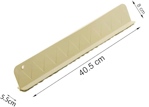 Image of MosQuick Sink Splash Guard for Kitchen Slab, Silicone Water Stopper Strip, Flexible Waterproof Spill Blocker for Wash Basin, Platform, Countertop, Bathroom Edges, Self Adhesive Kitchen Accessories