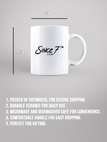 Thank You Teacher Doodle Mug with Greeting Card, Appreciation Mug with Lovely Messages/Gift for Teacher's Day, Birthday or Any Special Ocassions