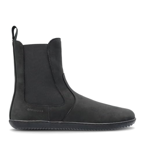GROUNDIES Camden Women - Damen Barfußschuh/Barfuß-Stiefelette/Barfuß-Boot...