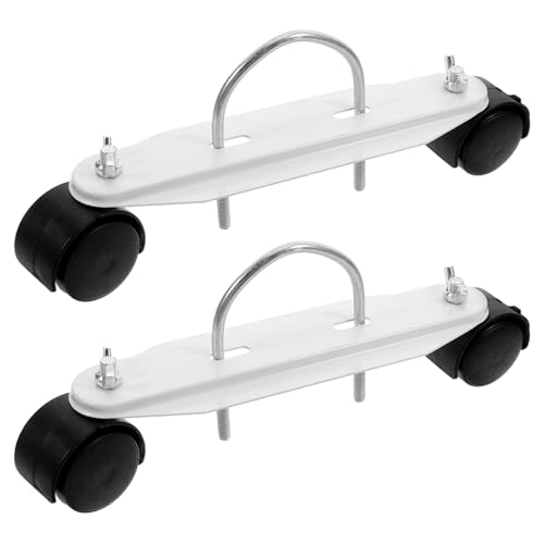 PAMINGONO 電気ヒーター用キャスター付き安定ベース 小型省スペース設計で移動簡単 ポータブル暖房器具用支架 固定で安定した加熱を実現