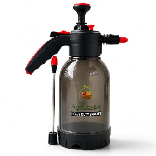 AgriBasket 2L Jet Black 2-in-1 Manual Pressure Sprayer - Image 2