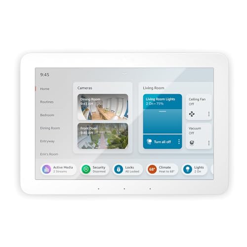 Like-New Amazon Echo Hub, 8” smart home control panel, Designed for Alexa+, Compatible with...