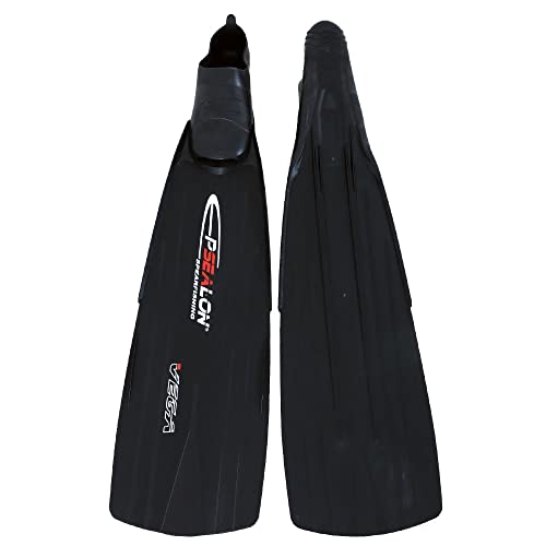 Palmes Vega Epsealon noir 1,5kg légères pour apnée et plongée durable