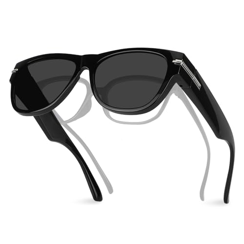 Hifot Occhiali da Sole Polarizzati Unisex Sovraocchiali