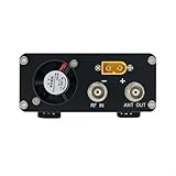 50 W Hochfrequenz-Leistung M UHF Q9 BNC Ports kompatibel mit USDX FT-817 FT-818 IC-703 IC-705 KX3 QRP für Xiegu G90 3-24 MHz eingebauter TX Auto Cut-Off und Lüfter (Q9/BNC-Schnittstelle)