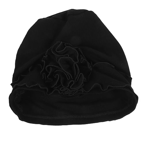 COLLBATH Chemo Headwear Turban Cap Soft Comfortable Women's Hair Cover Flower Decor Patient Hat