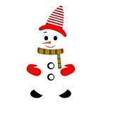 Mini calcomanías magnéticas con diseño de muñeco de nieve, imanes de nevera, decoraciones de Navidad, decoraciones de Navidad para nevera, puertas de metal, armarios de puerta de garaje, refrigerador