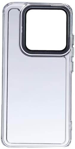 Image of Kapa Warrior Acrylic Clear Back Cover for Xiaomi 14 (5G) | Slim Shockproof [Military Grade Protection] Hybrid Bumper Case (Clear Sides)