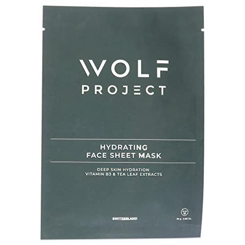 Wolf Hydrating Face Mask Sheet Mask Men 1 Pc