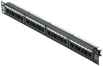 Steren 310-334 Cat 6 24-Port Loaded Patch Panel