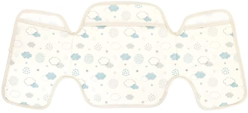 スケーター(Skater) ヘッド サポート & よだれ カバー 首 かっくん 防止 がくん ベビー 用品 グッズ ベビー 赤ちゃん キッズ 子供 こども Happy Days 男の子 女の子 女子 BNYC1-A