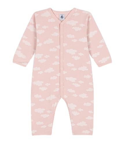 A085Q Dormi bene pigiama senza piedi - Bimbi 0-24 Marshmallow 3 mesi unisex rosa